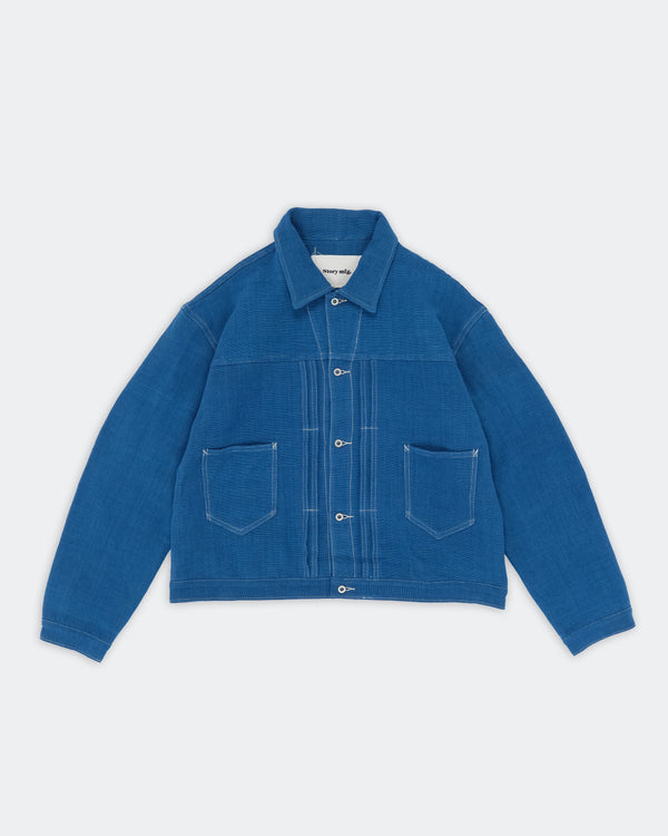 Story Mfg. Sundae Jacket - Indigo Handloom