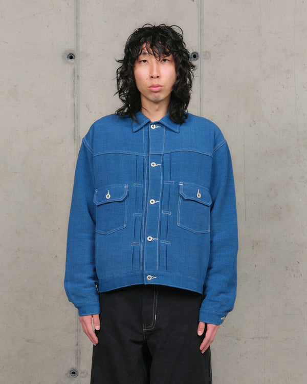 story mfg. Tuesday Jacket - Indigo Handloom