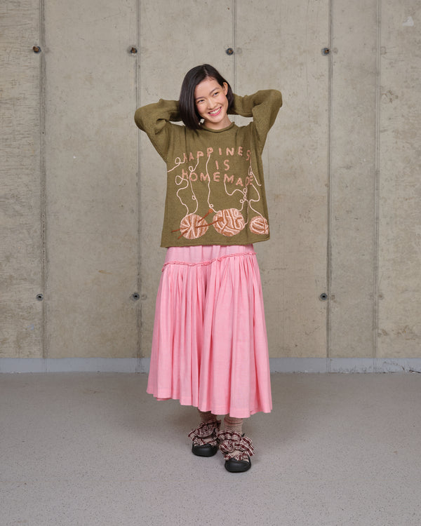 Story Mfg. Twinsun Knit Rollneck - Olive Homemade