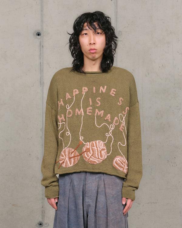 story mfg. Twinsun Knit Rollneck - Olive Homemade