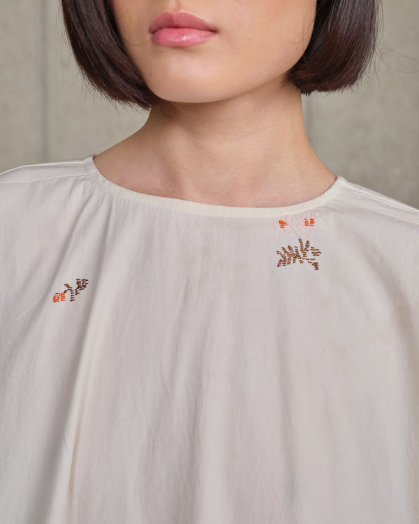 Story Mfg. Verity Dress - Interrupted Embroidery