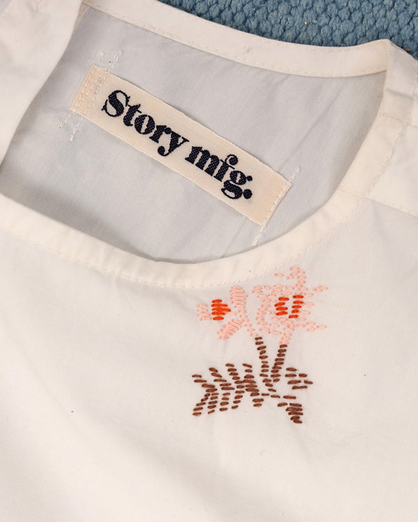Story Mfg. Verity Dress - Interrupted Embroidery