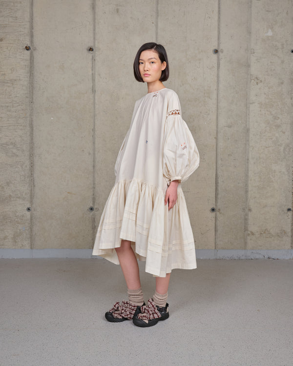 story mfg. Verity Dress - Interrupted Embroidery