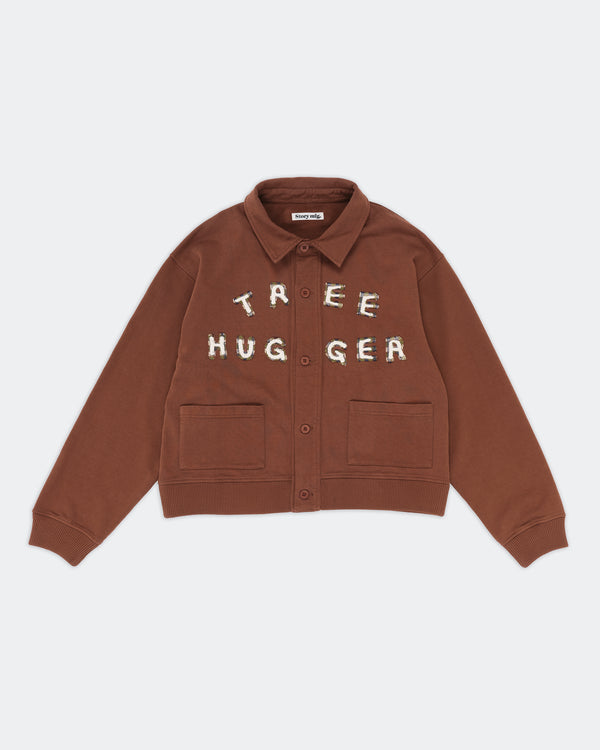 Story Mfg. Walking Cardigan - Brown Tree Hugger