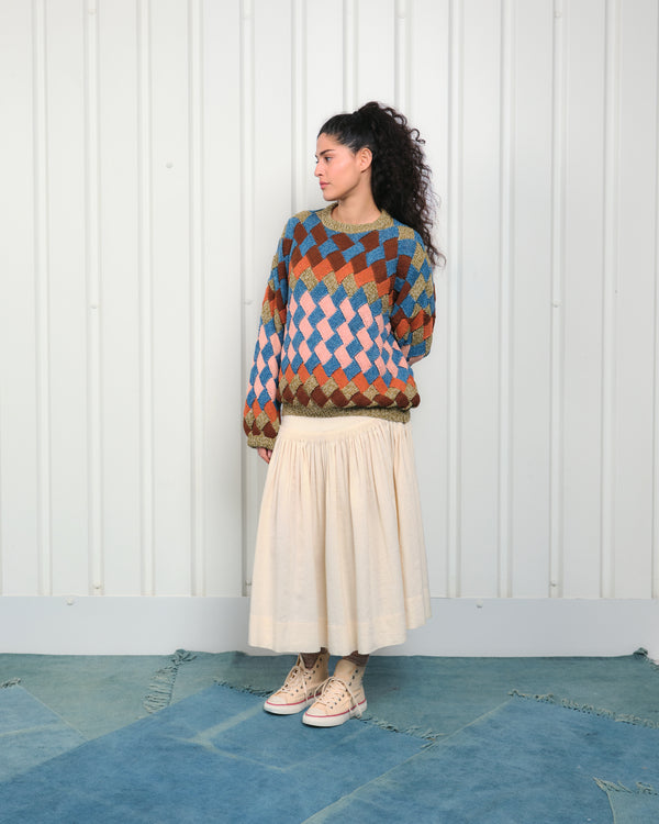 Story Mfg. Weaver Knit Jumper - Haze