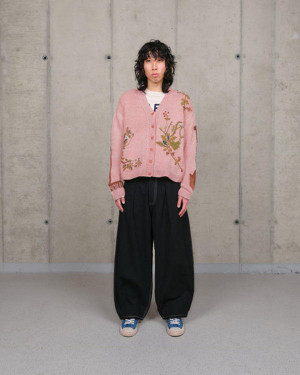 Story Mfg. Sunwell Knit Cardigan - Pink Diggin' The Earth