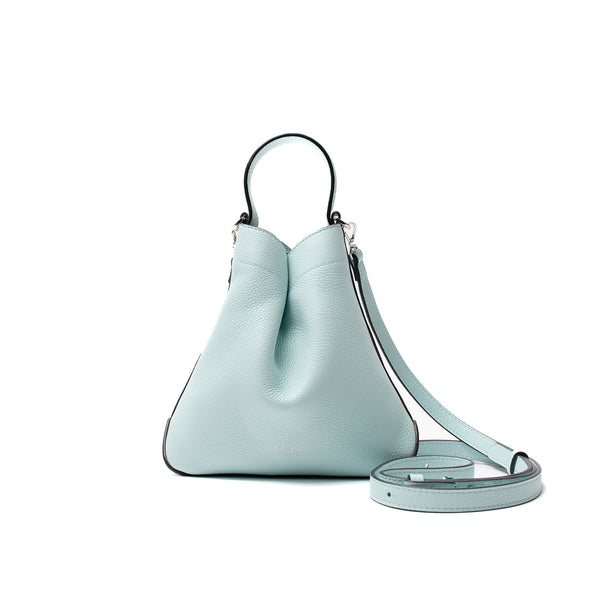 Stow Mini Curve Leather Crossbody Strap