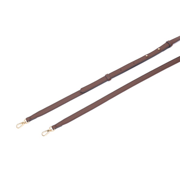 stow Mini Curve Leather Crossbody Strap