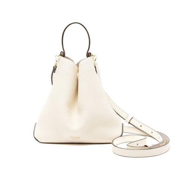 Stow Mini Curve Leather Crossbody Strap