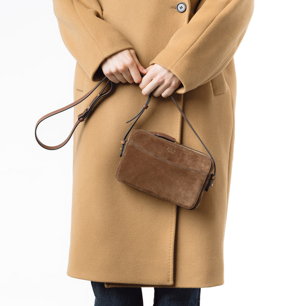 Stow Suede Camera Bag