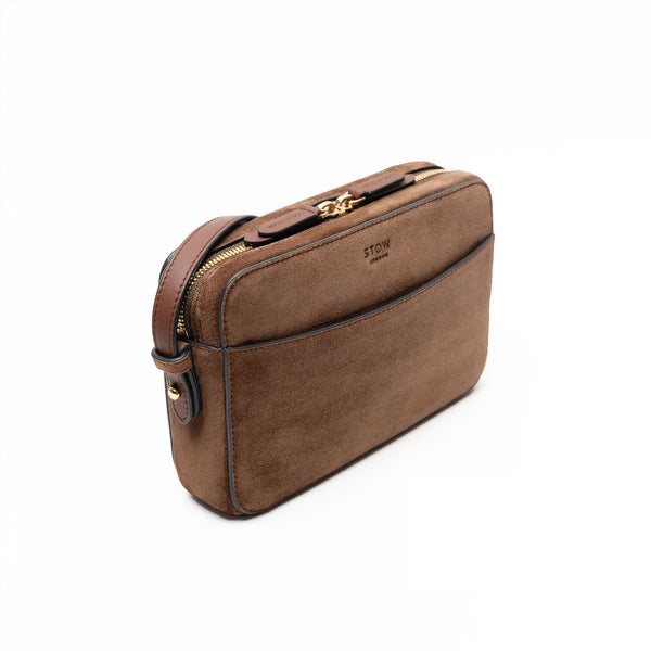 Stow Suede Camera Bag