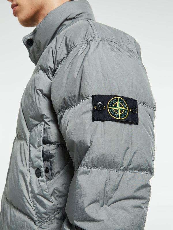 Stoy 4100010 Crinkle Reps NY Bomber Jacket In Cement