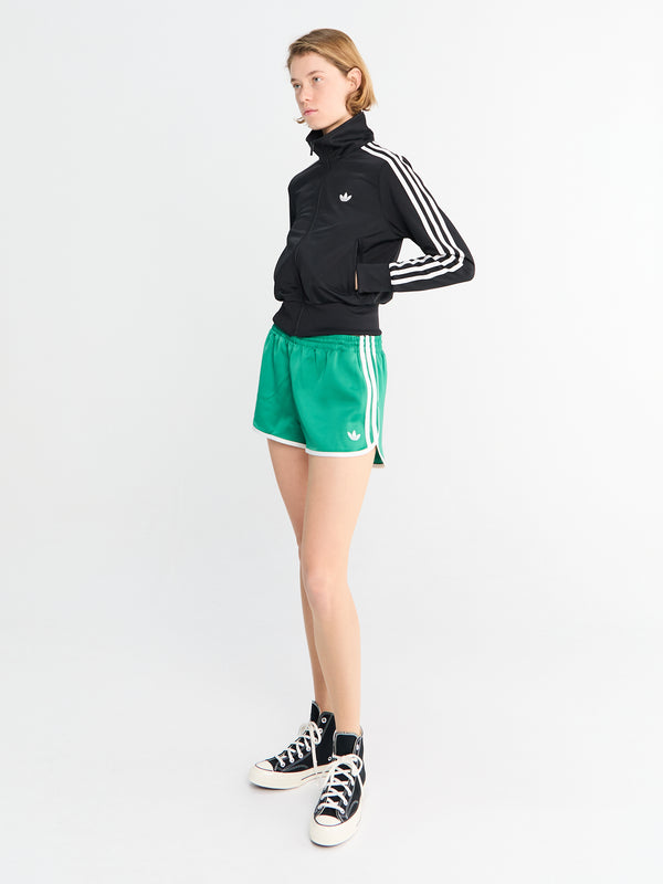 Stoy Adicolor 3 Stripes Sprinter Shorts In Green And White