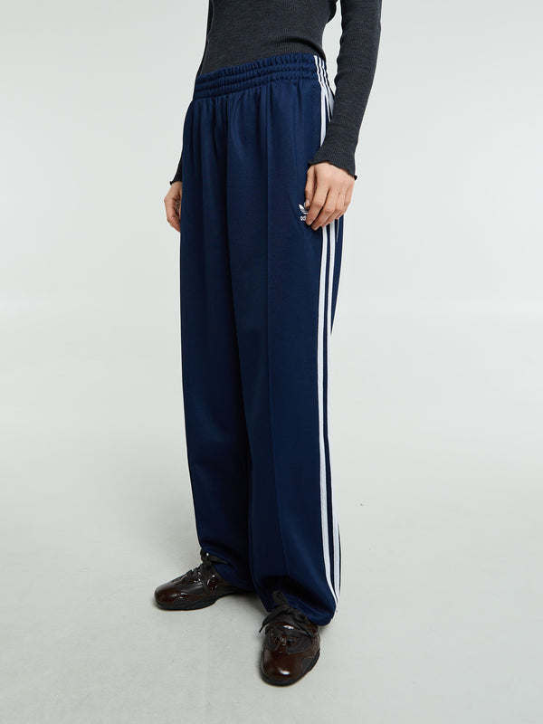 stoy Adicolor Baggy Fit Firebird Track Pants in Night Indigo