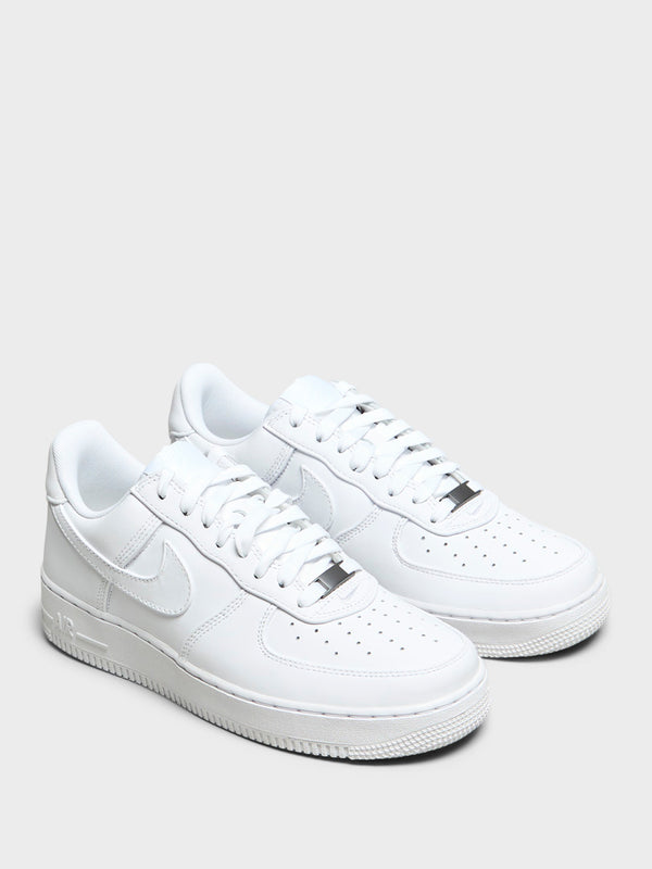 Stoy Air Force 1 Low Retro PRM Sneakers In White White And Black