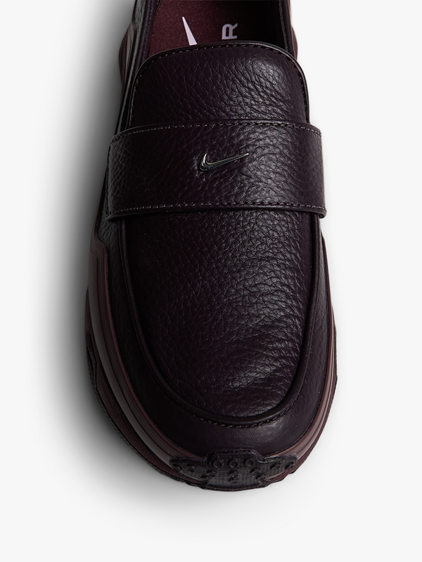 Stoy Air Max Phenomena Sneakers In Burgundy Crush Metallic Silver