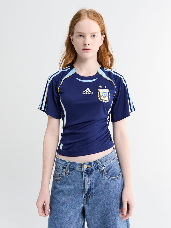 stoy Argentina Reconstructed Bringback Jersey in Dark Blue