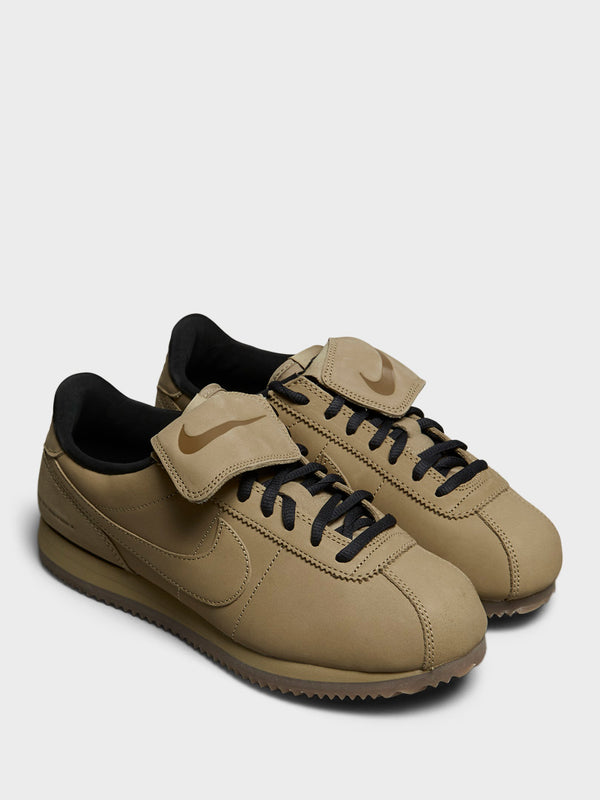 Stoy Cortez Leather SE Sneakers In Parachute Beige Parachute Beige And Off Noir