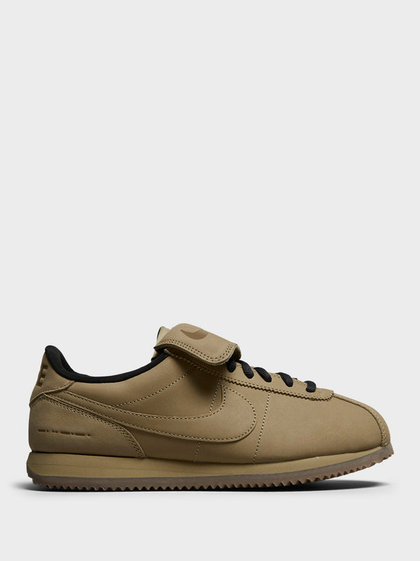 stoy Cortez Leather SE Sneakers in Parachute Beige Parachute Beige and Off Noir