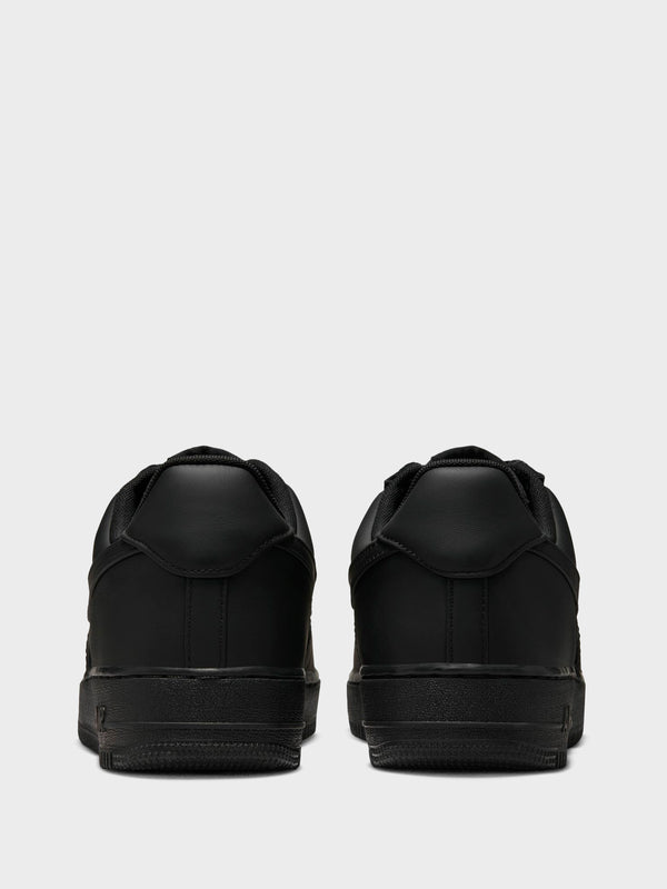 Stoy Force 1 Low Retro PRM Sneakers In Black Black And White