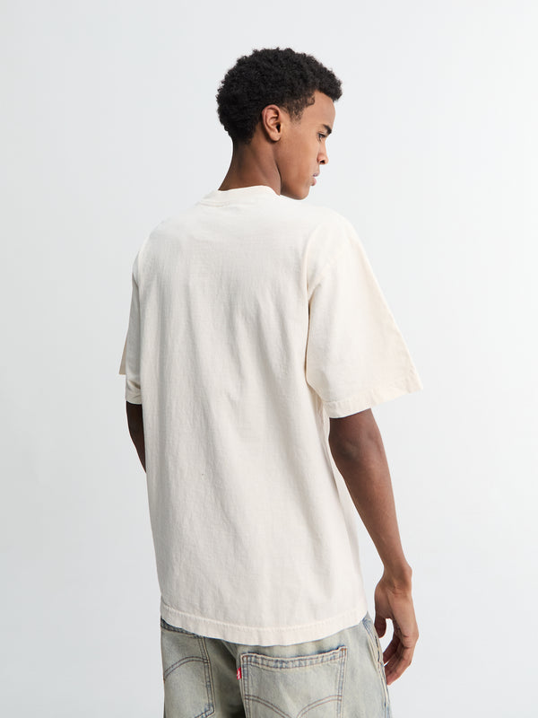 Stoy I Grabbed In 86 Short-Sleeved T-shirt In Cream