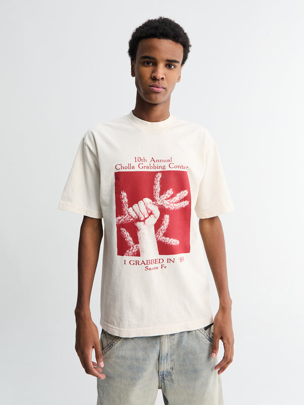 stoy I grabbed in 86 Short-Sleeved T-shirt in Cream