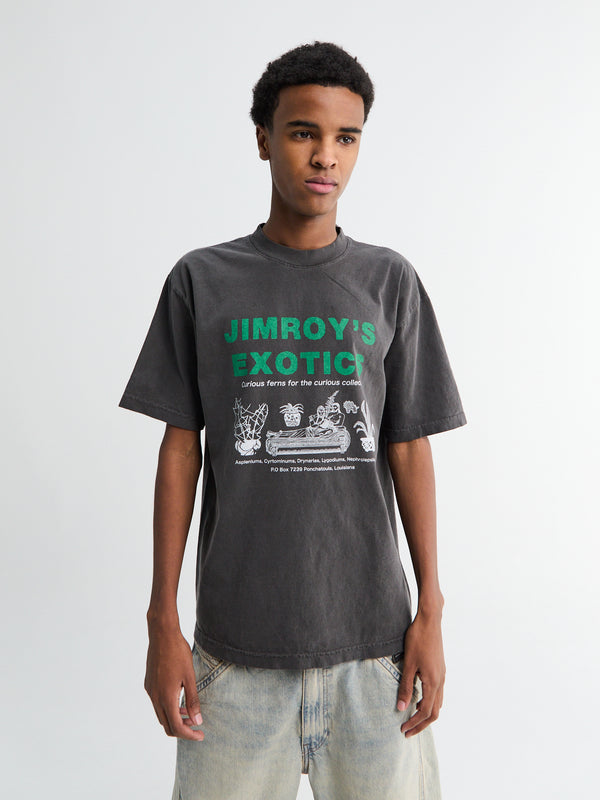 stoy Jimroys Exotics Short-Sleeved T-shirt in Black