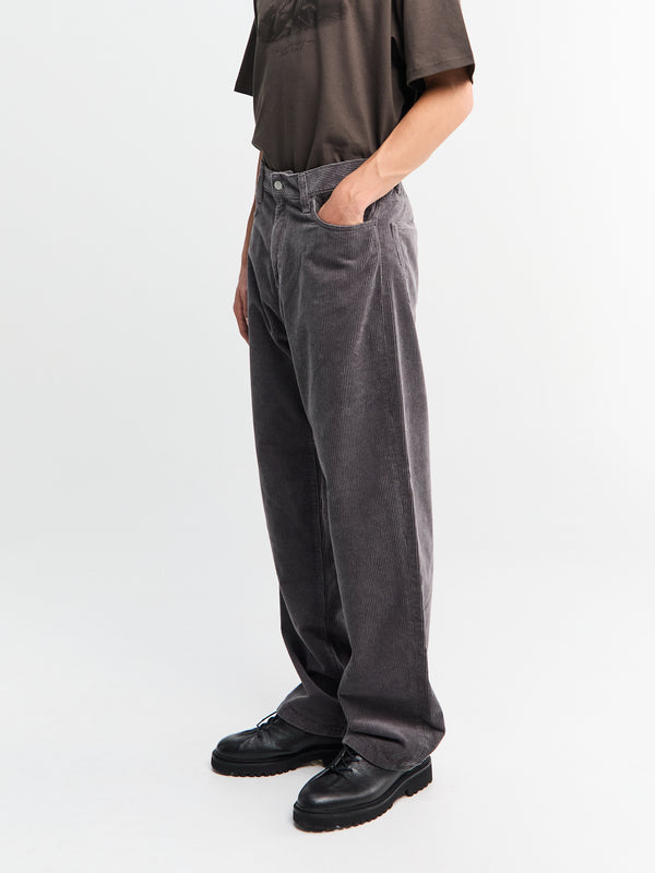 Stoy Landon Pant 'Coventry' Corduroy In Porphyry Rinsed