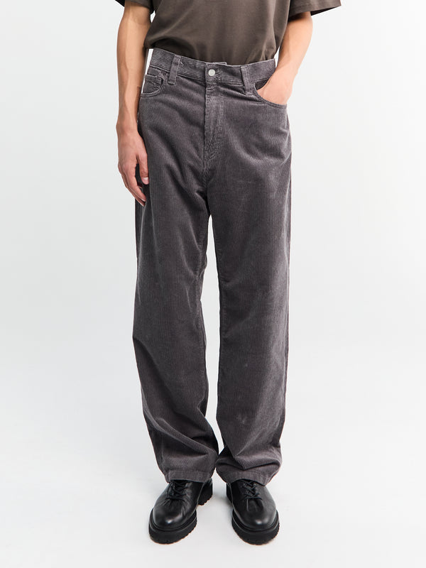 stoy Landon Pant 'Coventry' Corduroy in Porphyry rinsed