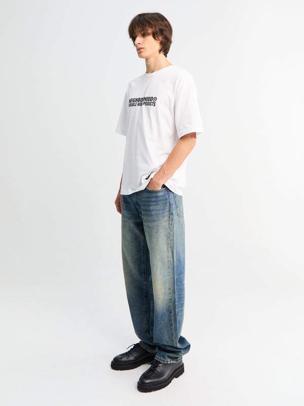 Stoy Levi's X Barbour 568 Loose Jeans In Dark Indigo