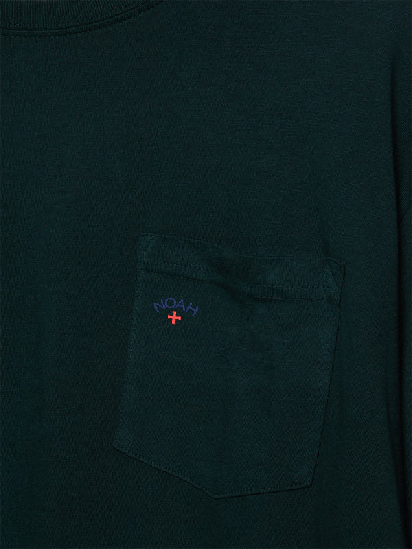 Stoy Longsleeved Core Logo Polo T-Shirt In Forest Green