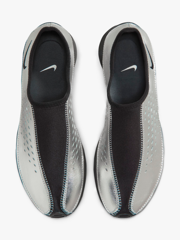 Stoy Nike Air Superfly Moc In Metallic Silver/Black