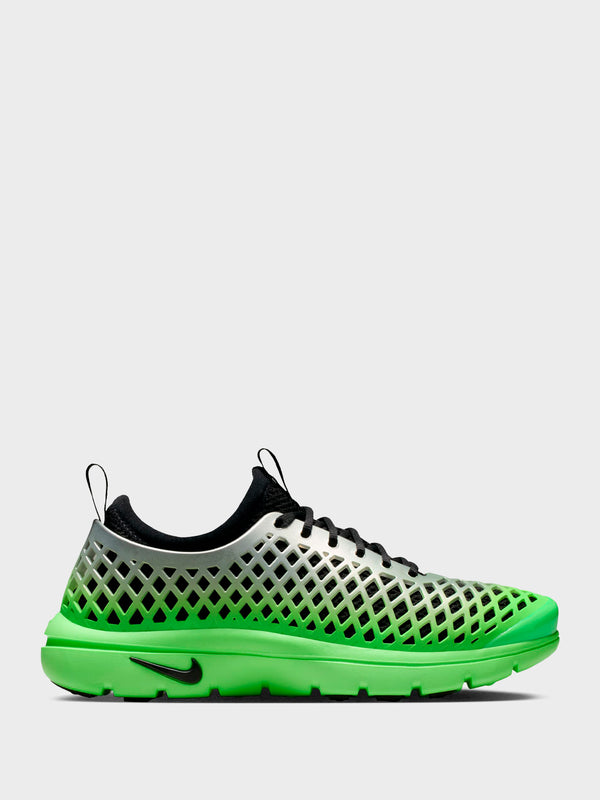 stoy Nike Rejuven8 Run SP in Metallic Silver Black and Voltage Green