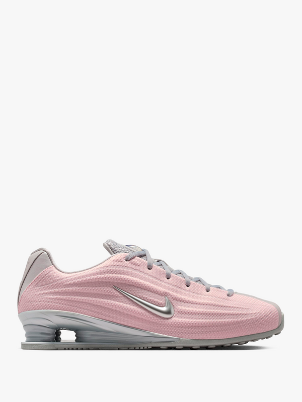 stoy Nike Shox Z in Pink Foam and Metallic Silver Grey Fog