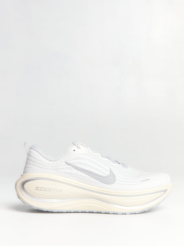 stoy Nike Vomero Plus in Platinum tint Refleect Silver Grey Fog Iron Grey and Metallic Silver