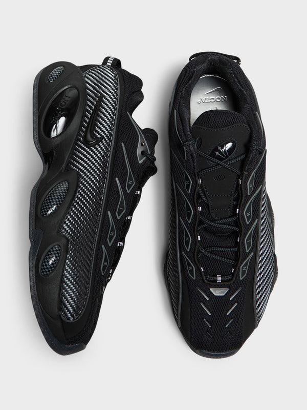 Stoy Nocta Glide Sneakers In Black Black Iron Grey And University Gold