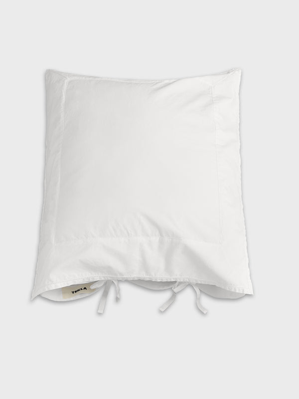Stoy Percale Broderie Anglaise Pillow Sham In Broken White/Odette