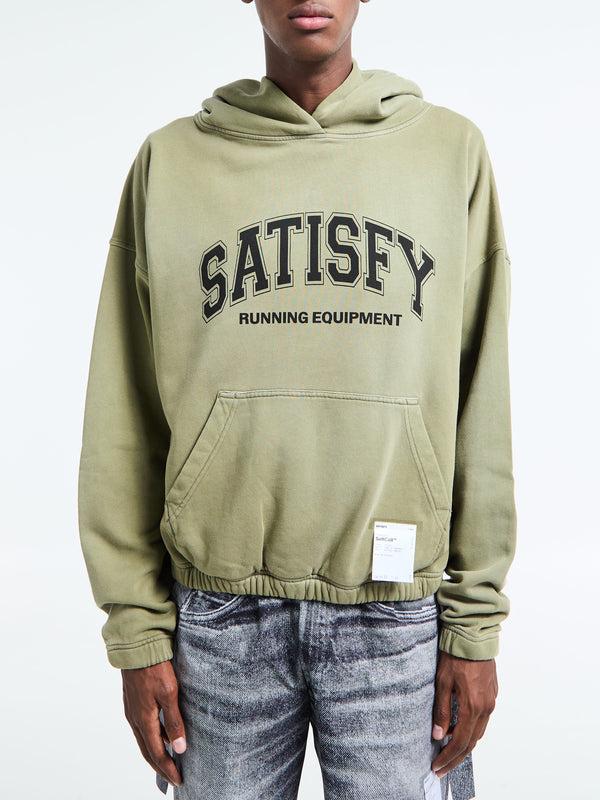 stoy SoftCell Hoodie in Sun Bleached Military Olive