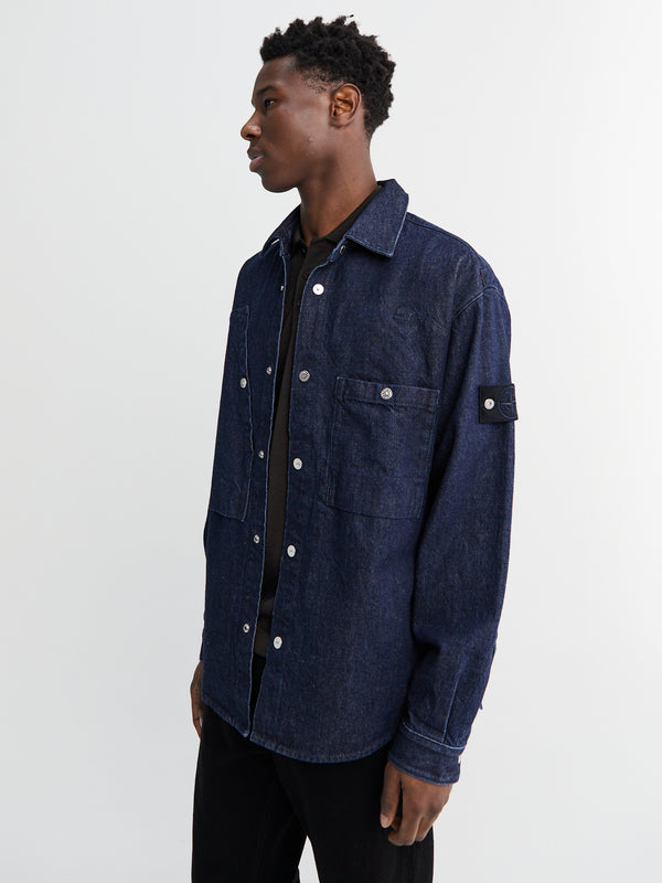Stoy 1100008 Shirt In Indigo Denim