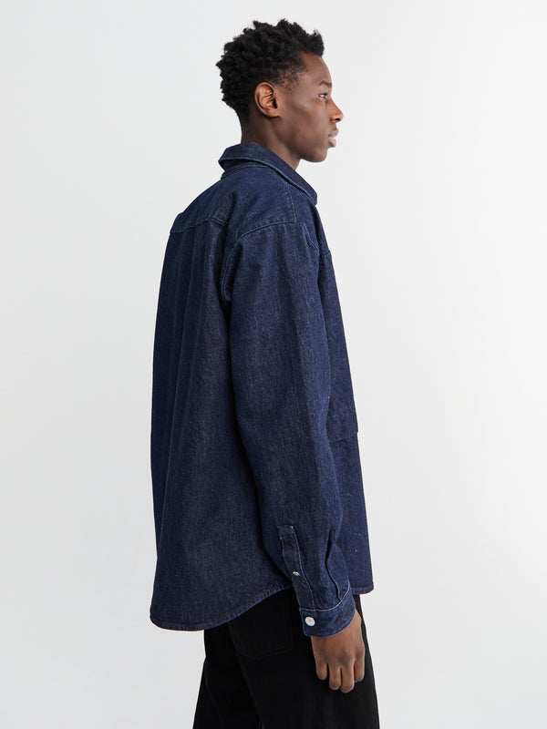 Stoy 1100008 Shirt In Indigo Denim