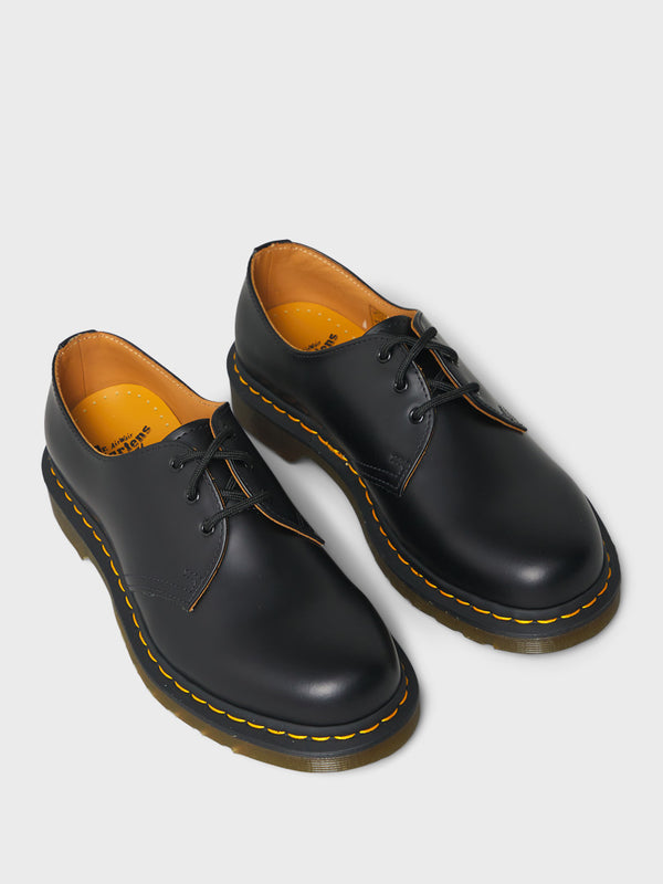 Stoy 1461 Shoes In Black Smooth