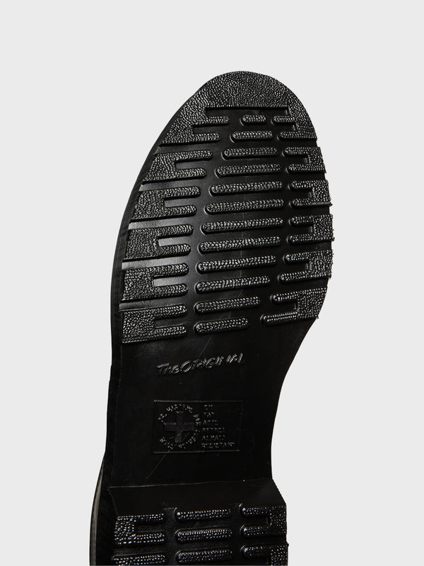 Stoy 1461 Shoes In Mono Black Smooth