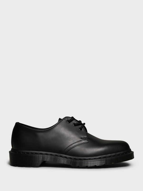 stoy 1461 Shoes in Mono Black Smooth