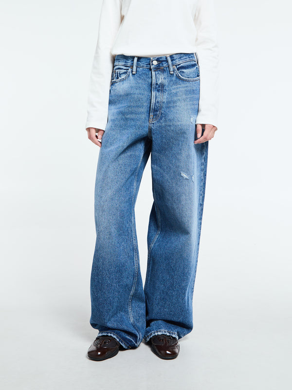 stoy 1981 U Jeans in Mid Blue