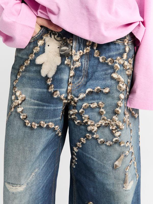 Stoy 1981 U Jeans Petit In Mid Blue