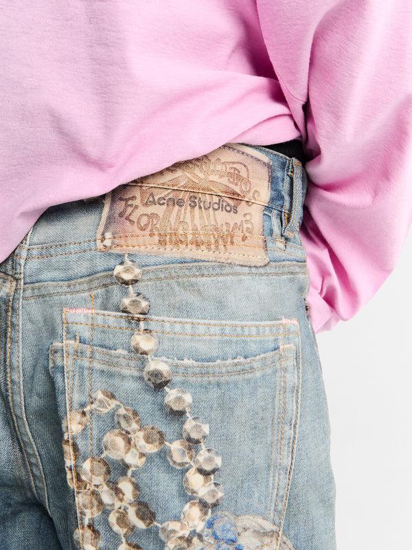 Stoy 1981 U Jeans Petit In Mid Blue