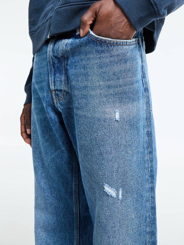 Stoy 2010M Regular Fit Jeans In Mid Blue