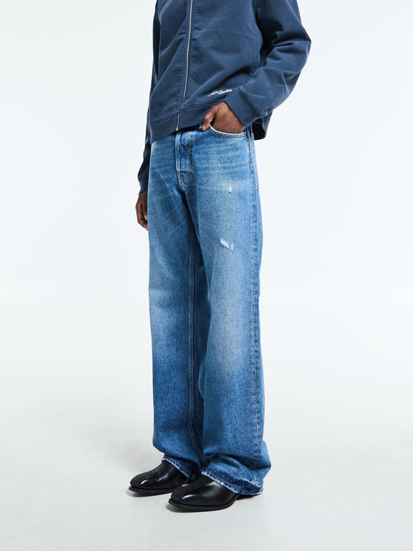 stoy 2010M Regular Fit Jeans in Mid Blue