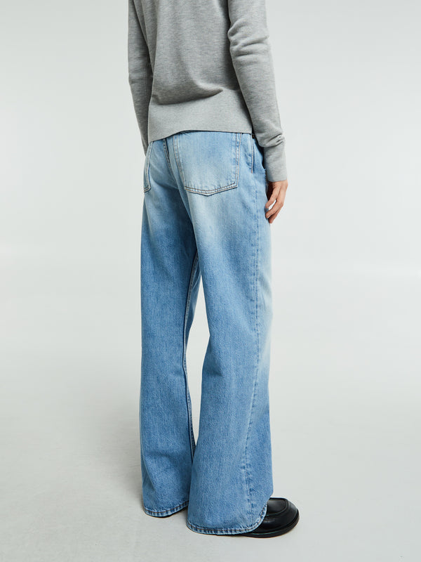 Stoy 2021 Loose Fit Jeans In Light Blue Vintage