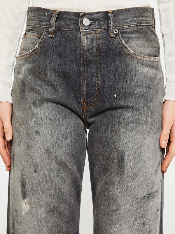 Stoy 2021F Loose Fit Jeans In Black Trafalgar